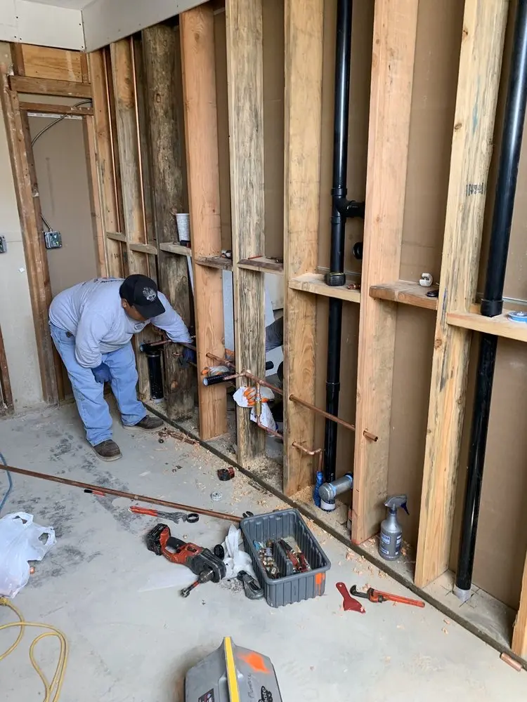 Commercial rough-in plumbing for Gas Line Repair in Pontoon Beach